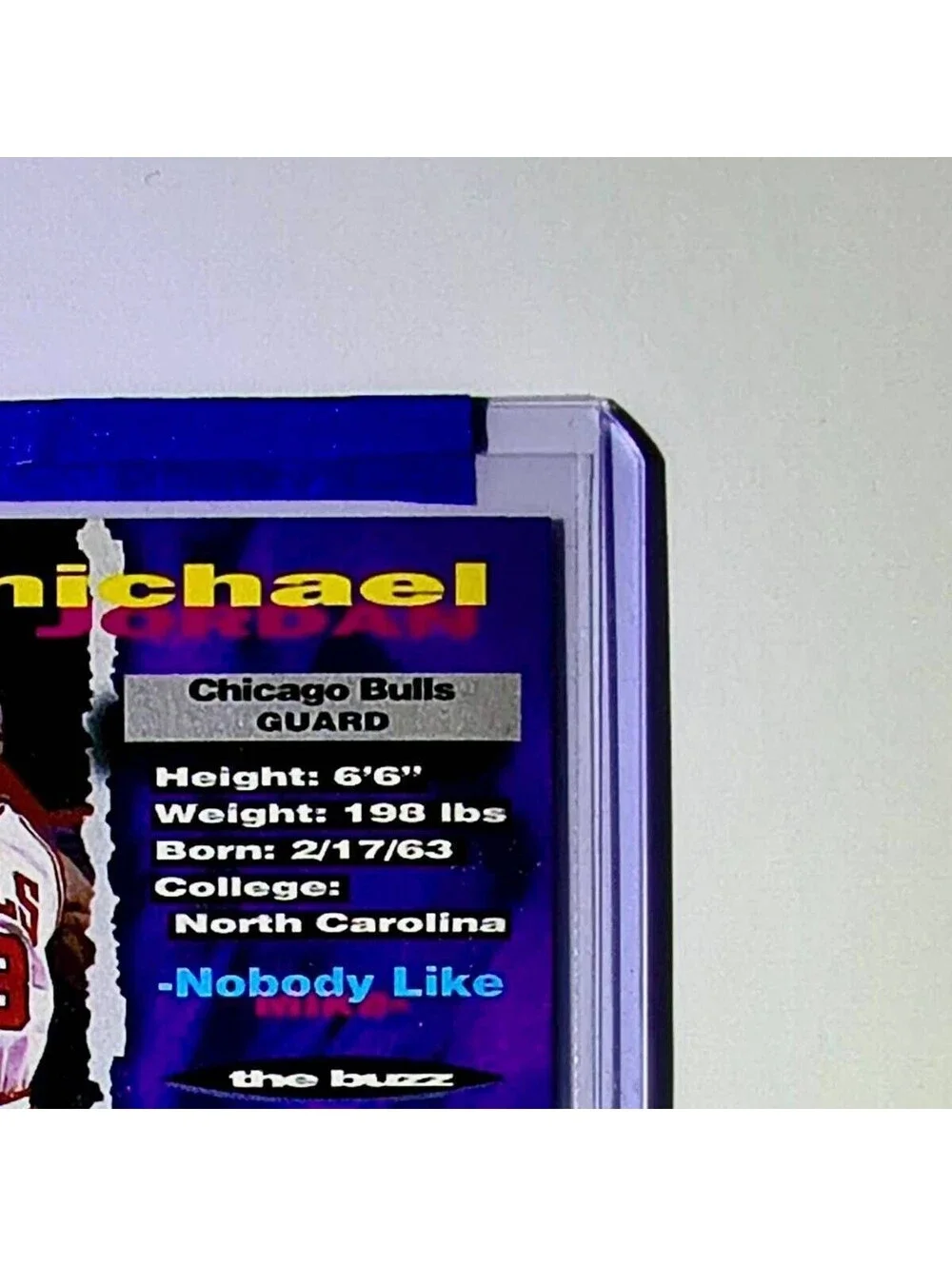 Michael Jordan 1993-94 Topps Stadium Club #169 Basketball Card Chicago Bulls